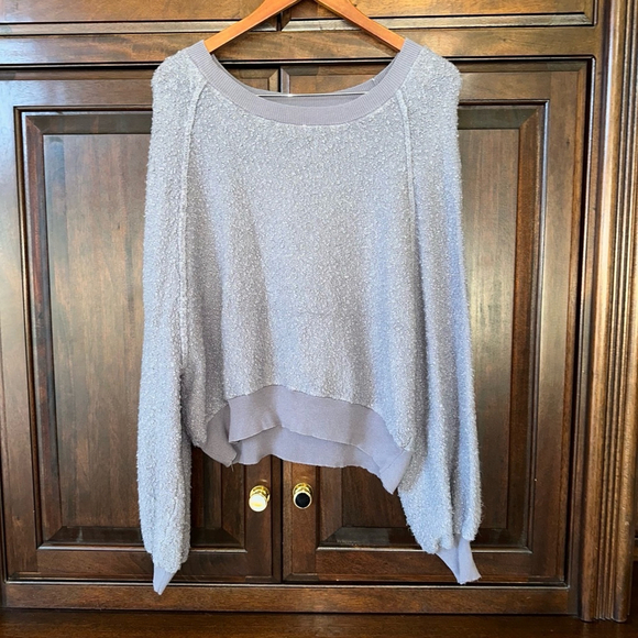 Women's rue21 Sweater, Size M, Grey cozy - Picture 6 of 8